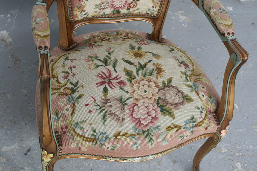 Louis XV Armchair (Tapestry)