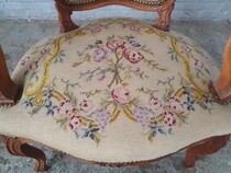 Louis XV Armchairs (Tapestry)