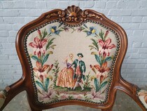 Louis XV Armchairs (Tapestry)