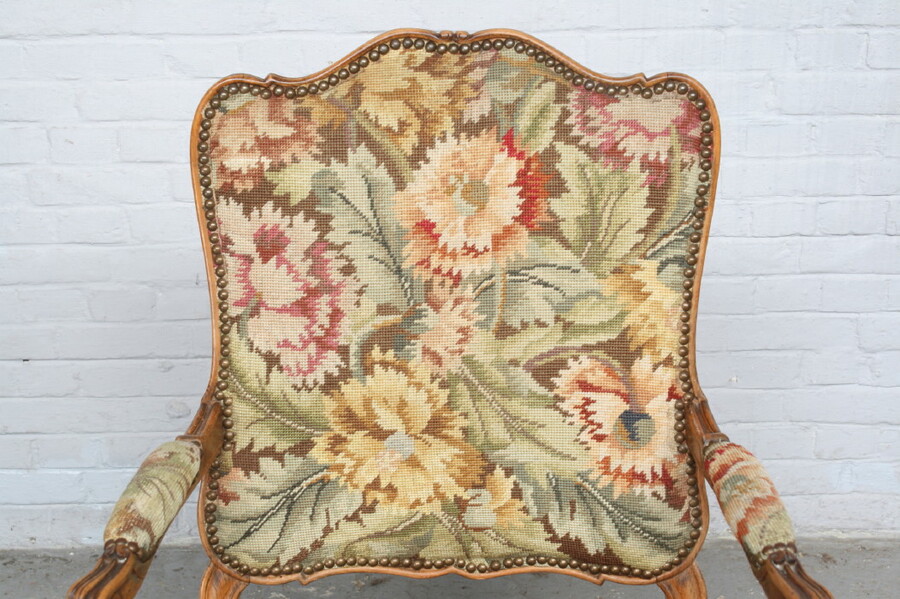 Louis XV Armchairs (Tapestry)