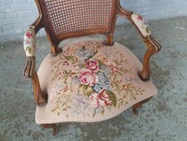 Louis XV Armchairs (Tapestry)