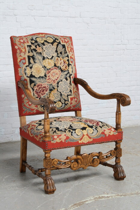 Louis XV Armchairs (Tapestry)