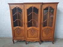 Louis XV Bookcase/Vitrine