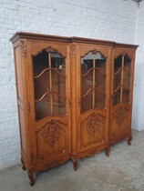 Louis XV Bookcase/Vitrine