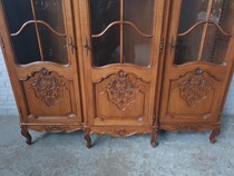 Louis XV Bookcase/Vitrine