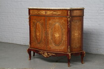 Louis XV Cabinet (marble top)