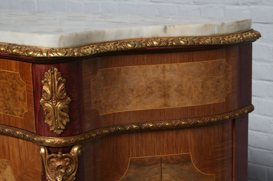 Louis XV Cabinet (marble top)