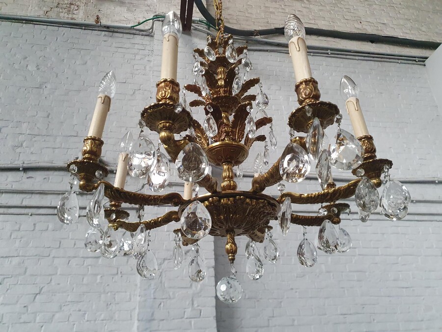 Louis XV Chandelier + sconces