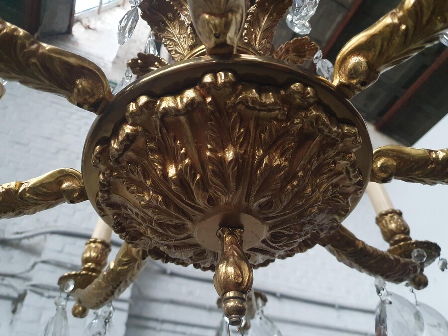 Louis XV Chandelier + sconces