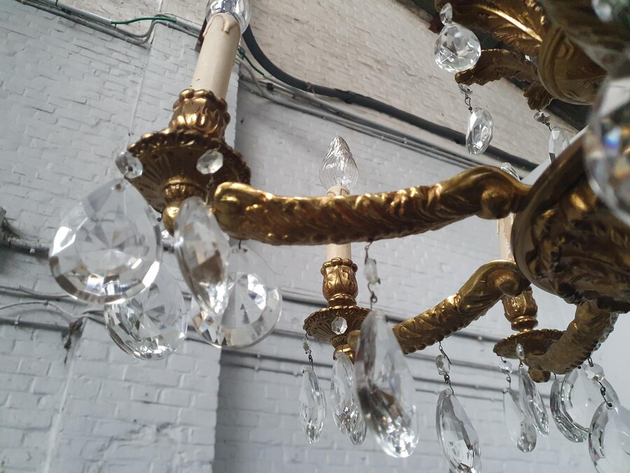 Louis XV Chandelier + sconces