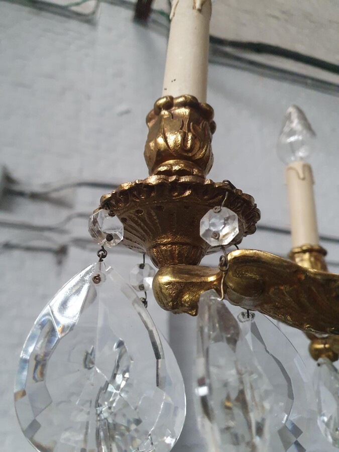 Louis XV Chandelier + sconces