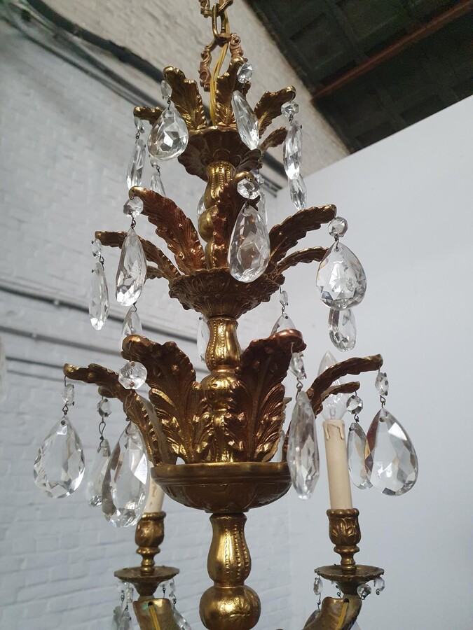 Louis XV Chandelier + sconces