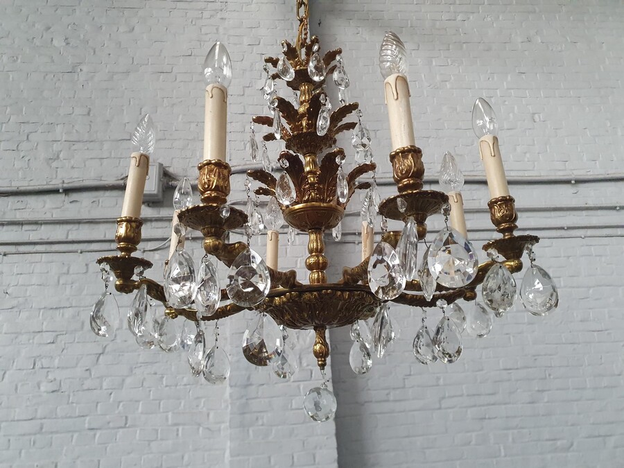 Louis XV Chandelier + sconces