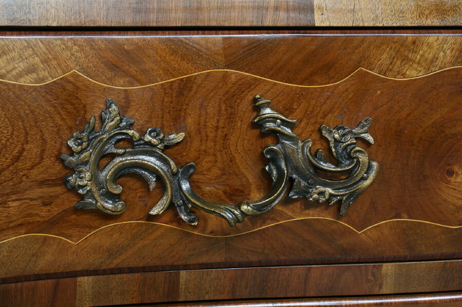 Louis XV Chest of Drawers (marble top)