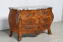 Louis XV Chest of Drawers (marble top)