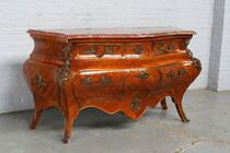 Louis XV Chest of Drawers (marble top)