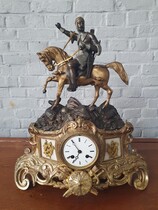 clock Louis XV France Bronze 1890