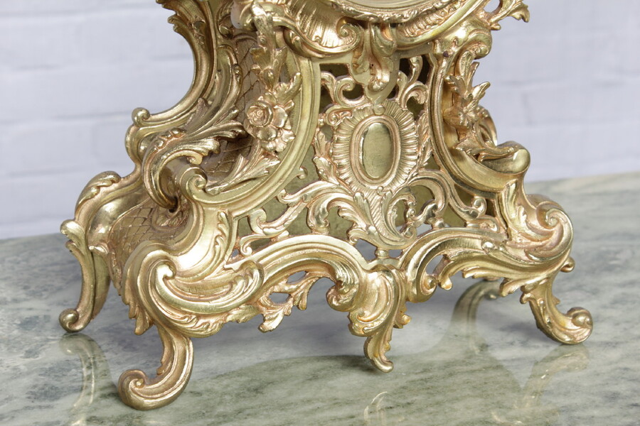 Louis XV Clock set