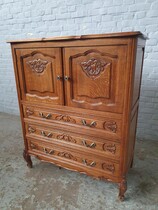 Louis XV (Country French) Cabinet