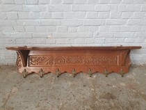 Coatrack (large) Louis XV (Country French) Belgium Oak 1940