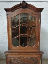 Louis XV (Country French) Corner cabinet