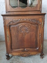 Louis XV (Country French) Corner cabinet