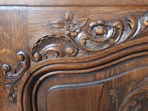 Louis XV (Country French) Corner cabinet