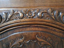 Louis XV (Country French) Corner cabinet