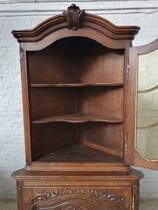 Louis XV (Country French) Corner cabinet