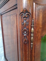 Louis XV (Country French) Vitrine (Display Cabinet)