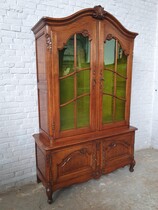 Louis XV (Country French) Vitrine (Display Cabinet)