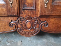 Louis XV (Country French) Vitrine (Display Cabinet)