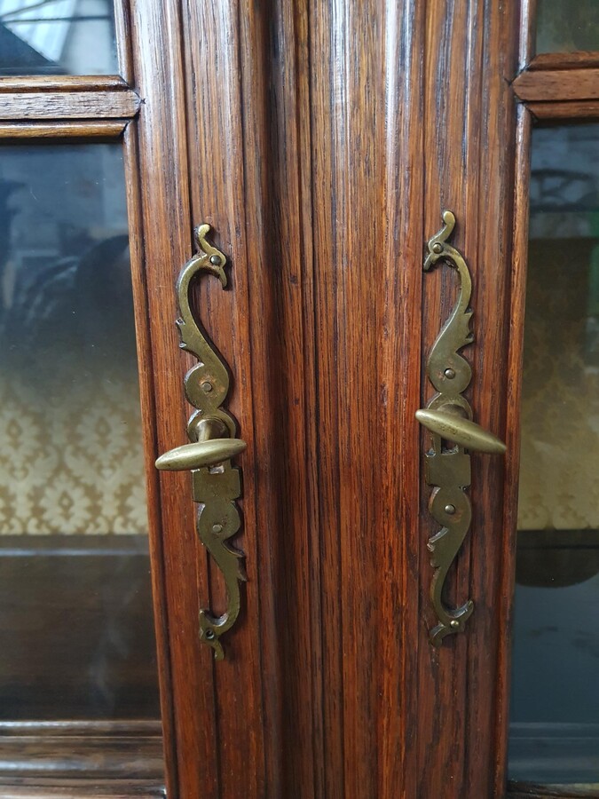 Louis XV (Country French) Vitrine (Display Cabinet)