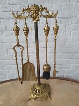 Louis XV Fireplace tools