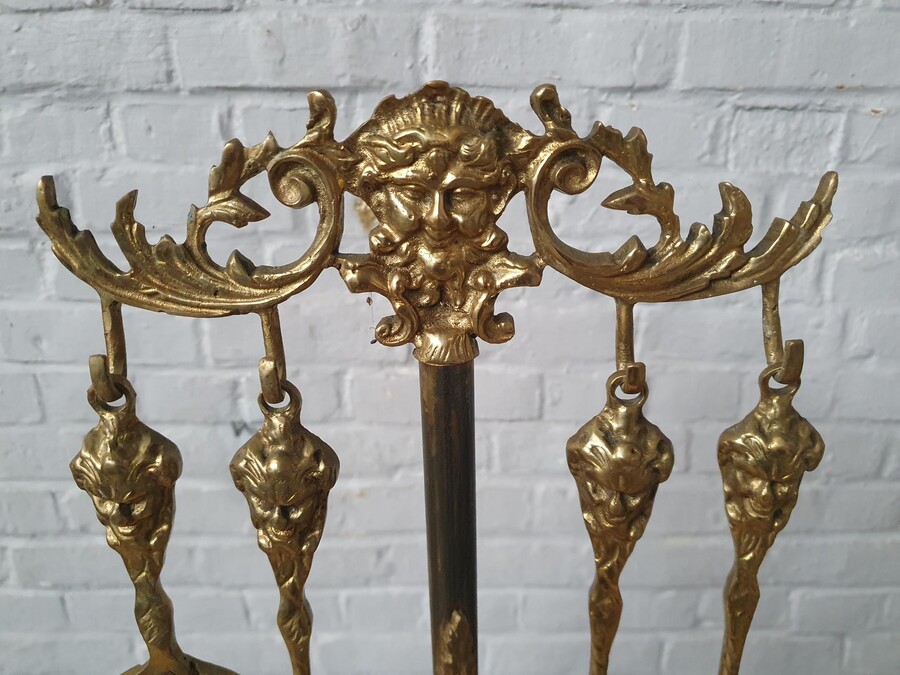 Louis XV Fireplace tools