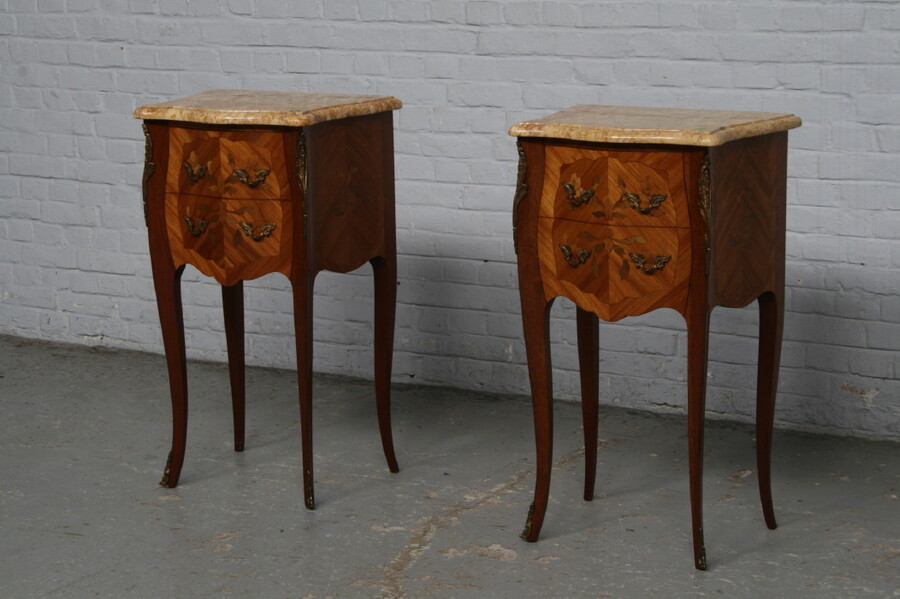 Louis XV Nightstands (Pair)