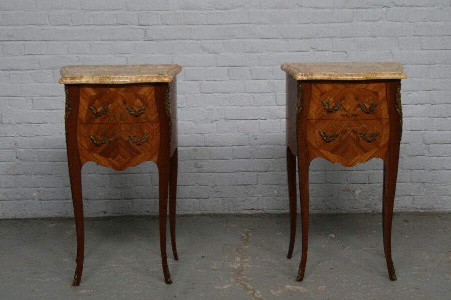 Louis XV Nightstands (Pair)