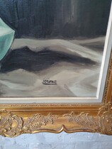 Louis XV Painting  (Signed)