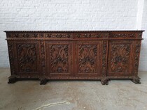 Sideboard Louis XV Portugal Walnut 1920