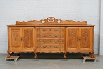 Sideboard Louis XV Belgium Oak 1920
