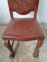 Louis XV Table + 8 chairs