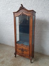 Vitrine (Display Cabinet) Louis XV France Walnut 1890