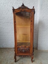 Vitrine (Display Cabinet) Louis XV France Walnut 1890