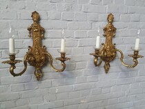 Louis XV Wall sconces (Large)