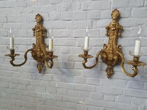 Louis XV Wall sconces (Large)