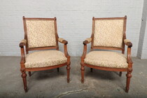 Louis XVI 4 Armchairs