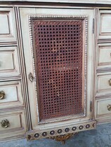 Louis XVI Cabinet (marble top)