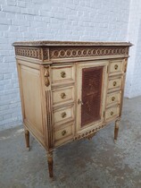 Louis XVI Cabinet (marble top)