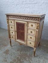 Louis XVI Cabinet (marble top)