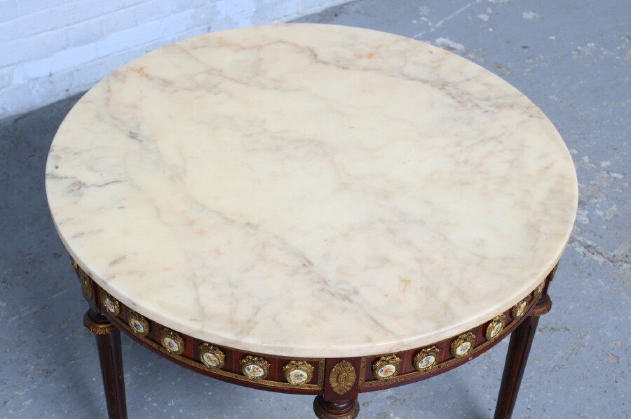 Louis XVI Coffee Table (Marble top)